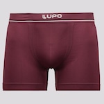 Cueca Boxer Lupo Microfibra Sem Costura - Adulto VERMELHO