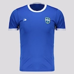 Camiseta Placar Brasil Brasão - Infantil AZUL