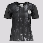 Camisa Futfanatics Santos Chess - Feminina CINZA