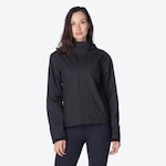 Jaqueta com Capuz Rain Storm Solo Impermeável - Feminina PRETO