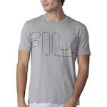 Camiseta Fila Comfort Logo - Masculina CINZA