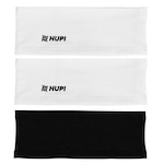 Kit de Testeira Headband HUPI Prime - 03 Unds BRANCO/PRETO