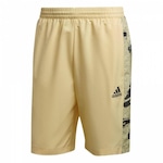 Bermuda adidas Brand Love - Masculina AMARELO