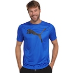 Camiseta Puma Active Big Logo - Masculina AZUL