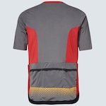 Camisa de Ciclismo Oakley Point to Point Jersey - Masculina CINZA