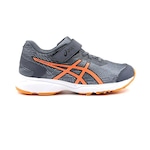 Tênis Asics Fantasy 4 - Infantil CINZA ESC/LARANJA