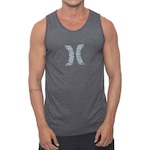 Camiseta Regata Hurley Hard Icon - Masculina CINZA ESCURO