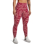 Calça Legging Under Armour Meridian Print - Feminina VERMELHO