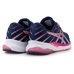 Kit Tênis Asics Gel Shinobi + 3 Pares de Meias - Feminino AZUL ESC/ROSA