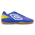 Chuteira Futsal Umbro Adamant League - Adulto Azul/Amarelo