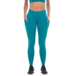 Calça Legging Authen Signature Vital - Feminina VERDE