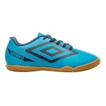 Chuteira Futsal Umbro Beat - Júnior AZUL/MARROM