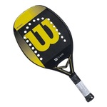 Raquete de Beach Tennis Wilson K Elite Preto/Amarelo Cla