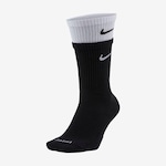 Meia Cano Alto Nike Everyday Plus Cushioned - Unissex PRETO