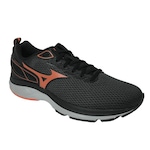 Tênis Mizuno Space 2 - Unissex PRETO/LARANJA