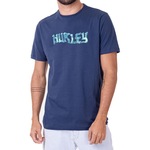 Camiseta Hurley Effect - Masculina AZUL ESCURO