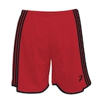 Calção Placar Tarumã - Masculino Vermelho/Preto