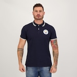 Camisa Polo Futfanatics Manchester City Piquet - Masculina AZUL ESCURO