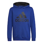 Blusa de Moletom adidas Infantil com Capuz Ess Logo AZUL