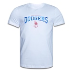 Camiseta New Era Regular Mlb Los Angeles Dodgers - Feminina BRANCO