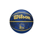 Bola de Basquete Wilson NBA Team Tiedye GS Warriors #7 Azul/Amarelo