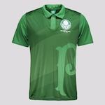 Camisa Polo Futfanatics Palmeiras Palestra 1914 - Masculina VERDE