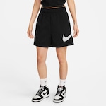 Shorts Nike Sportswear Essential - Feminino PRETO/BRANCO