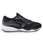 Tênis Mizuno Wave Falcon 4 - Masculino PRETO/OURO