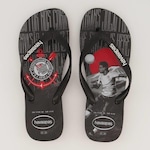 Chinelo Havaianas Corinthians - Adulto PRETO