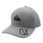 Boné Quiksilver Aba Curva Decades - Snapback - Adulto CINZA