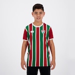 Camiseta do Fluminense Juvenil Attract Braziline VERMELHO