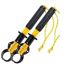 Kit Alicate de Pesca com Balança 21kg + Corda Pesca Brasil AMARELO