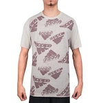 Camiseta adidas AOP Brand Love - Masculina BEGE