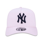 Boné New York Yankees MLB Aba Curva New Era 9Forty Snapback BON147 - Adulto Nao Se Aplica