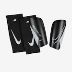 Caneleira de Futebol Nike Mercurial Lite - Adulto PRETO