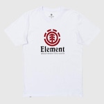 Camiseta Element Vertical Perennial - Masculina BRANCO