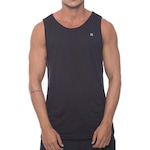 Camiseta Regata Hurley Silk Mini Icon - Masculina PRETO