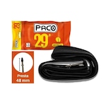 Câmara de Ar Paco 29x1.95/2.125 Válvula Fina Presta 48mm PRETO