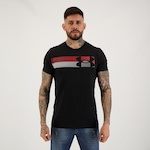 Camiseta Under Armour Fast Left Chest 3.0 - Masculina PRETO