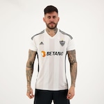 Camisa adidas Atlético Mineiro II 2022 26 - Masculina BRANCO