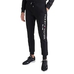 Calça Jogger Moletom Tommy Hilfiger Basic Branded Sweatpants - Masculina PRETO