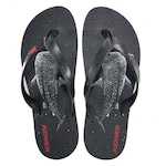 Chinelo Kenner New Summer Whale Shark - Masculino PRETO