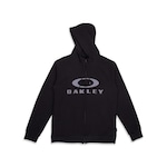 Blusão de Moletom com Capuz Oakley Bark Hoodie - Masculino PRETO