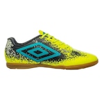 Chuteira Futsal Umbro Cosmic - Adulto VERDE/PRETO