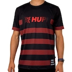 Camiseta Hupi Colors Fra - Masculina PRETO/VERMELHO