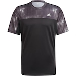 Camiseta adidas Workout AOP - Masculina PRETO