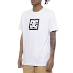 Camiseta DC Shoes DC Square Star Fill - Masculina BRANCO