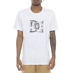 Camiseta DC Shoes Star Bevelled - Masculina BRANCO