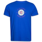 Camiseta Regular New Era Nba Los Angeles Clippers Core - Masculina AZUL ESCURO