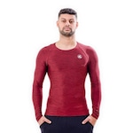 Camisa Térmica Manga Longa Esporte Legal Luar - Masculina VERMELHO